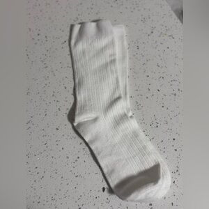 Unisex OSFM Loafer Trouser Socks in Antique Cream | Madewell